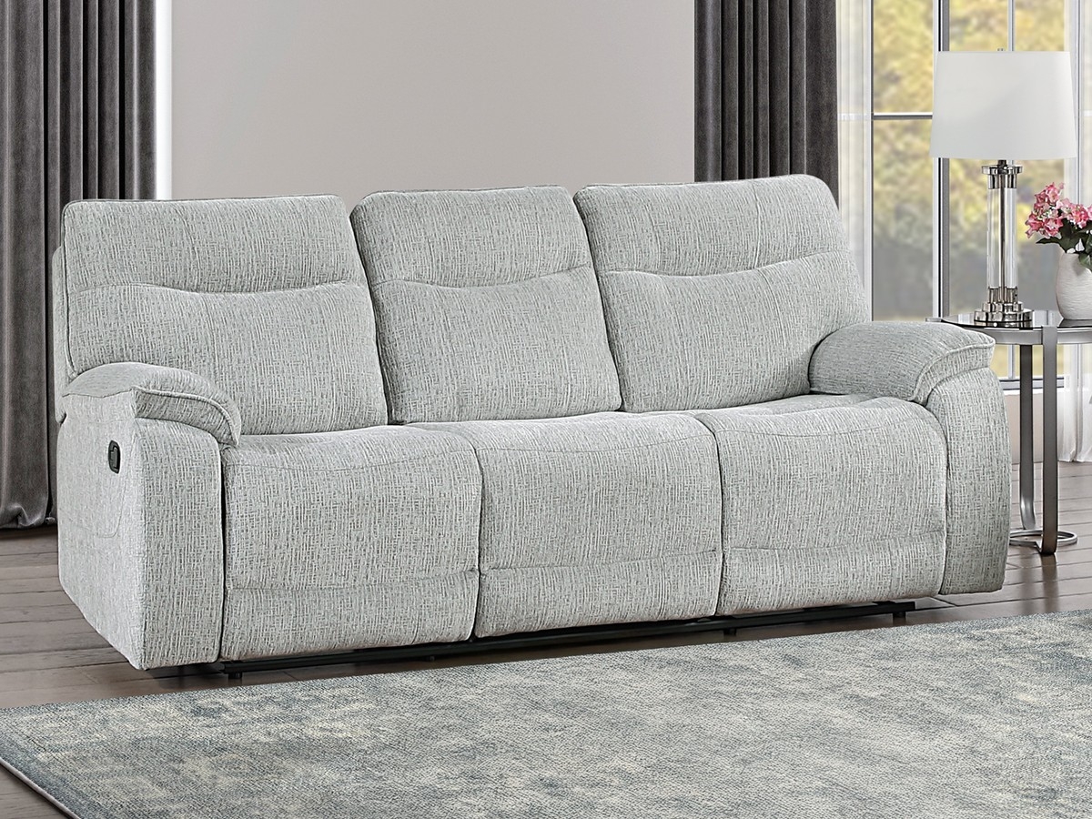 bex furniture chabling mist reclining sofa