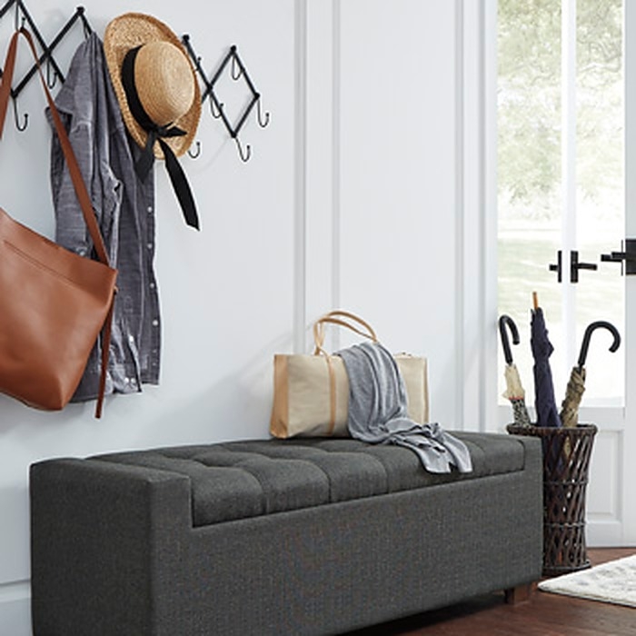 bex furniture cortwell storage entry bench